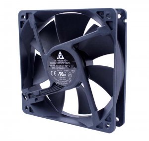 Delta 12CM AFB1212VH 907238-001 927549-001 12V 0.60A 4 Wires Chassis Fan 120x25mm