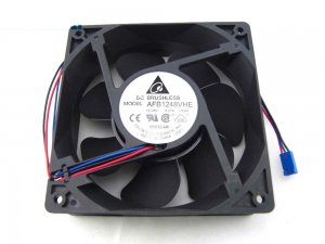 Delta 120x38mm AFB1248VHE 48V 0.27A 3 Wires 3 Pins Axial fan