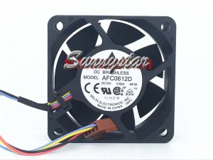 DELTA 6CM 6025 AFC0612D 12V 0.60A PWM 4 Wires 4 Pins case Fan