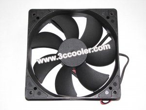 ARX 12CM 12025 FD1212-S3142E 12V 0.32A 2 Wires Cooler Fan