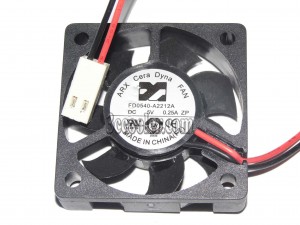 ARX 40*10mm 4cm FD0540-A2212A 5V 0.25A 2 wires 2 pins micro fan laptop cpu cooler