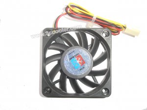 ARX 6010 6CM FD1260-A2033A 12V 0.22A 3 Wires Cooler Fan