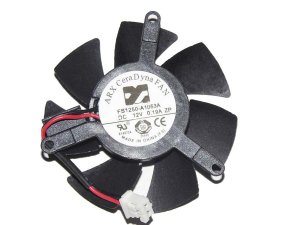 2 Wires ARX 12V 0.19A Video Fan vga Cooling