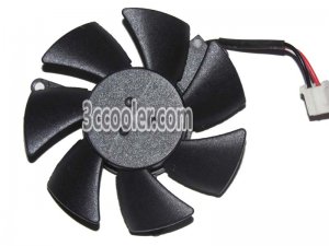 3 Wires ARX 12V 0.19A Video Fan vga Cooling