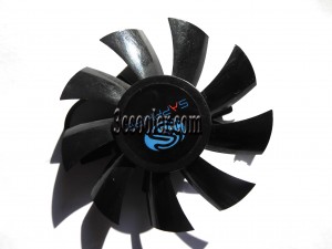 ARX FS1280-AP184C 12V 0.3A 2 Wires Frameless Cooler VGA Fan