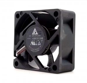 Delta 35mm ASB03512HB 12V 0.18A 3 Wires 3 Pins 3.5CM Mini Projector Fan