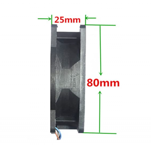 8025 AUB0812VJ-00 DC12V 0.50A 804057-001 4 Wires PWM Cooling Fan 80x25mm