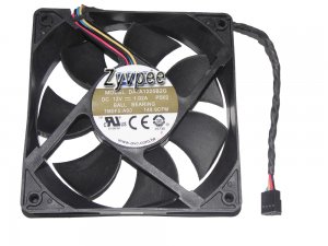 120mm Case Fan  AVC 12025 DATA1225B2G PS02 7M0F5 12V 1.02A 4 Wires  Cooling