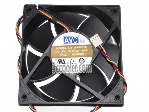 AVC 12025 120*25mm DS12025B12H P001 12V 0.75A 4 Wires PWM 4 Pins Case fan 12CM CPU cooler