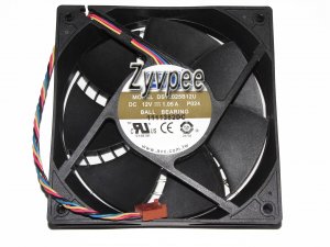 AVC 12025 12CM DS12025B12U P024  P/N:451780-001 12V 1.05A 4 Wires Cooler Fan