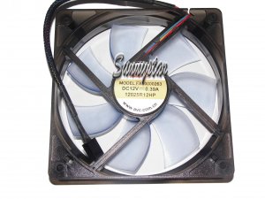 AVC 12025 12CM 12025R12HP FX0000263 12V 0.39A 4 Wires Cooler Fan