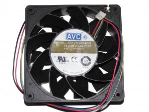 AVC 12038 12CM 2B12038B48M P076 48V 0.54A 4 Wires Cooler Fan