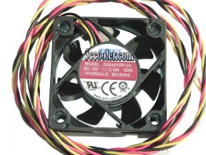 40MM 4010 AVC DS04010R12U S005 45K6342 DC12V 0.14A 3 Wires 3 Pins 4CM CPU Cooling