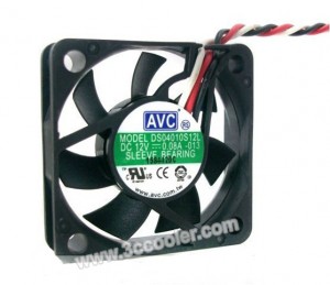 AVC 4010 4CM DS04010S12L -013 12V 0.08A 3 Wires Cooler Fan