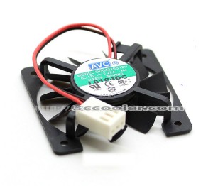 AVC 45mm DD04210S12H 404 12V 0.22A 2 Wires Sleeve Bearing Cooling fan Chips DIY