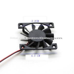 AVC 45mm DD04210S12H 404 12V 0.22A 2 Wires Sleeve Bearing Cooling fan Chips DIY