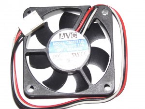 AVC 5010 5CM C5010T12L 12V 0.15A 3 Wires Cooler Fan