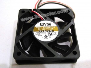 AVC 6015 6CM F6015B12LY 12V 0.1A 3 Wires Cooler Fan