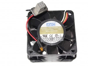 AVC 60x38mm DB06038B12H P003 12V 2.4A 4 Wires 4 Pins Case Fan 6CM Server Cooler