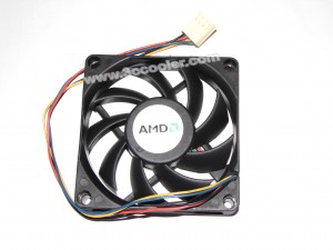 AVC 7015 7CM DE07015B12L 12V 0.3A 4 Wires Cooler Fan