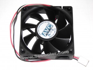 AVC 7020 7CM DA07020R12U SFAR 12V 0.7A 3 Wires Cooler Fan