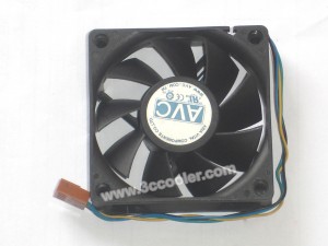 AVC 7020 7CM DA07020T12U PS01 12V 0.7A 4 Wires Cooler Fan