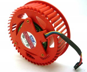 AVC BASA0725R2U 12V 1.2A 4 Wires VGA Cooler Fan