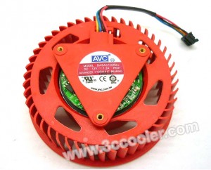 AVC BASA0725R2U 12V 1.2A 4 Wires VGA Cooler Fan