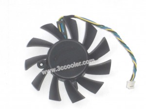 AVC DASA0815R2U 12V 0.6A 4 Wires VGA Cooler Fan