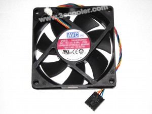 AVC 8020 8CM DASA0820R2U P002 725Y7 12V 0.6A 4 Wires Cooler Fan