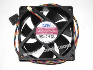 AVC 8020 8CM DASA0820R2U DELL P/N:9DVNN 12V 0.6A 4 Wires Cooler Fan