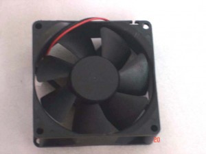 AVC 8025 8CM C8025S24HA 24V 0.13A 2 Wires Cooler Fan