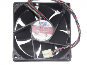 AVC 8025 8CM DL08025R12U PS14 12V 0.5A 4 Wires Cooler Fan