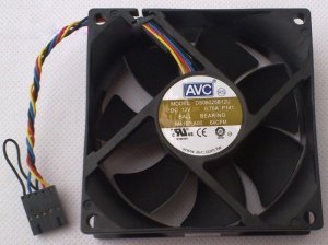 8025 DA08025B12U P141 12V 0.7A 4 Wires M416F 80MM Cooling Fan
