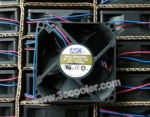 AVC 8032 8CM DASA0832B2M -004 12V 0.7A 3 Wires Cooler Fan