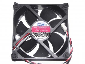 AVC 9225 9CM DS09225R12H-115 12V 0.41A 3 Wires Cooler Fan