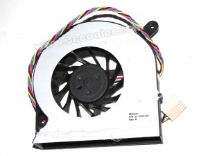 AVC BASA0819R5U  5V 0.6A 4 Wires Blower Cooler Fan