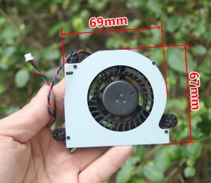 BAZA0712R5M -003 5V 0.5A 3Wire 510S-23ISU 520S-23IKU E95z Notebook Laptop Cooling Fan