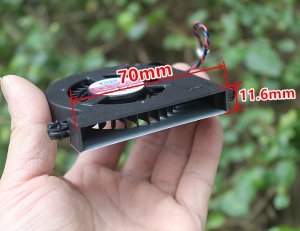 BAZA0712R5M -003 5V 0.5A 3Wire 510S-23ISU 520S-23IKU E95z Notebook Laptop Cooling Fan