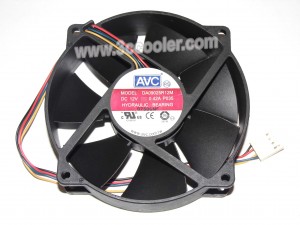 AVC 9225 92MM DA09025R12M P035 12V 0.42A 4 Wires Cooler Fan