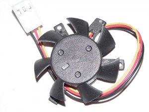 AVC DASB0410R2M -002  12V 0.04A 3 Wires VGA Cooler Fan