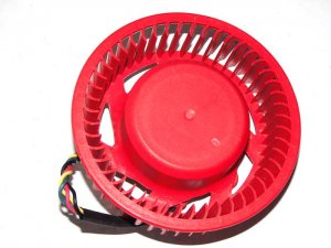 AVC 80x25mm F8025B12UB 12V 0.35A 4 Wires 4 Pin PWM red Video Fan Graphics Cards cooler For HD4890 HD6970 V8700 HD2900XT