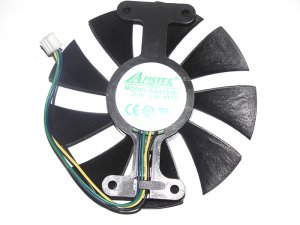 Apistek GA91S2H PFTS 12V 0.35A 4 Wire 4 pins vga fan,video fan,graphics card cooler