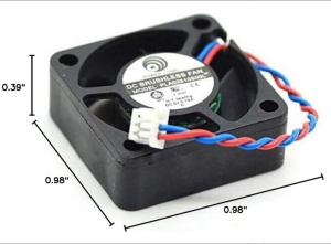 Power Logic 2.5cm 25*10mm PLA02510S05L 5V 2 wires 2 pins micro fan notebook router cooler