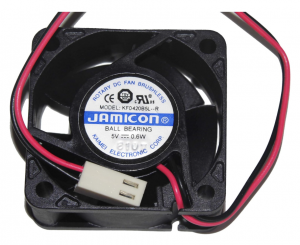 Jamicon 40*20MM KF0420B5L KF0420B5L-R 5V 0.6W 2 wires 2 pins 4cm case fan