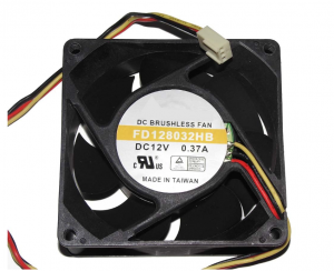 Y.S.TECH 80*32mm FD128032HB 12V 0.37A 3 Wires 3 Pins 8cm case fan,server fan, power cooler