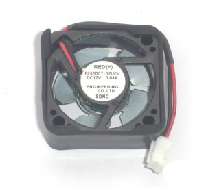 Shicoh ICFAN 25*10mm 25mm F2510CT-12UCV 12V 0.04A 2 wires 2 pins micro fan switch cooler