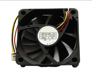NONO 6015 6CM G6015S12B2 BA 12V 0.07A 3 Wires 3 Pins Projector Fan