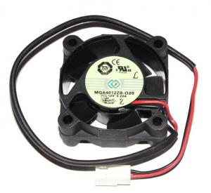 MAGIC 4020 4CM MGA4012ZB-O20 12V 0.22A 2 Wires 2 Pins Case Fan