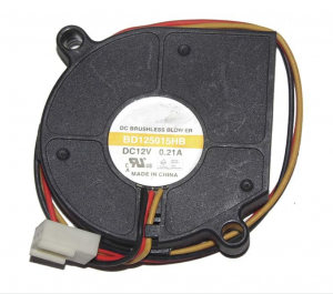 Y.S.TECH 5CM BD125015HB 12V 0.21A 3 Wires 3 Pins Blower Case Fan